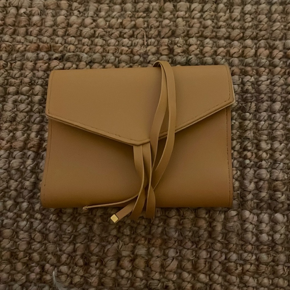Glass Ladder & Co. Tech pouch Mustard color